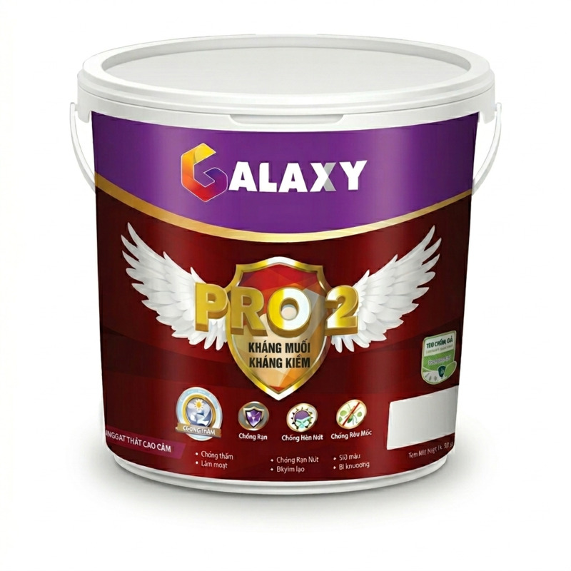 Đặc điểm của Sơn ngoại thất Pro 2 kháng muối kháng kiềm